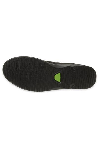 Forelli BETY 48201-G Siyah Kadın Deri Comfort Ayakkabı