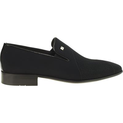 Fosco 8585 Siyah Saten Klasik Ayakkabı