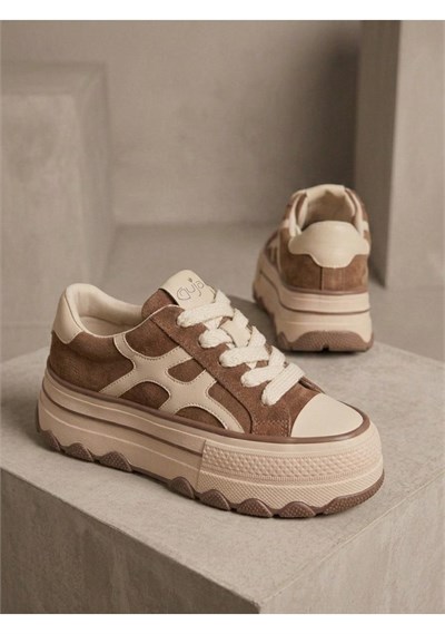 Gıja 26k366 Camel Kadın Günlük Sneaker