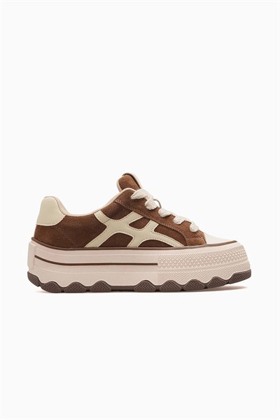 Gıja 26k366 Camel Kadın Günlük Sneaker
