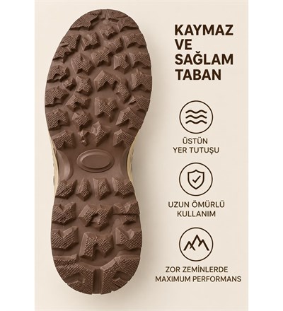 Gıja 26k389 Haki Kadın Günlük Sneaker