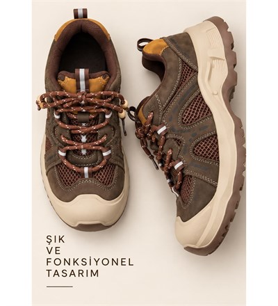 Gıja 26k389 Haki Kadın Günlük Sneaker