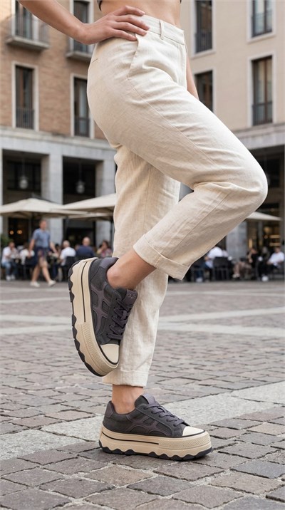 Guja 26k366 Gri Kadın Günlük Sneaker