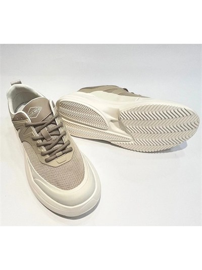 Guja 26Y538BJ Bej Erkek Günlük Deri Sneaker