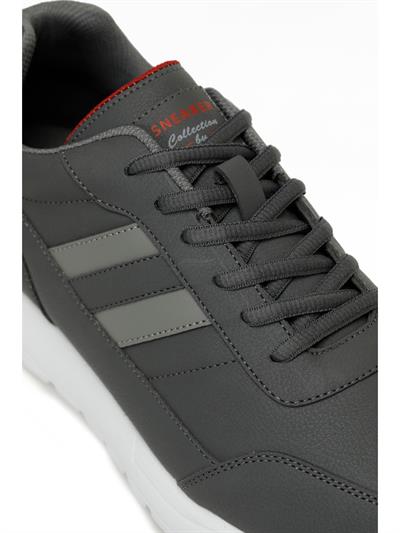Kinetix 102025201 Lescar II Pu 5PR Siyah-Beyaz Erkek Sneakers