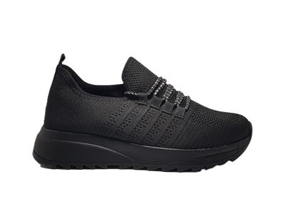 Lommax 2302 Siyah Kadın Günlük Sneakers