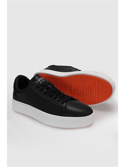 Lufian 111230254 Anton Siyah-Beyaz Erkek Sneaker