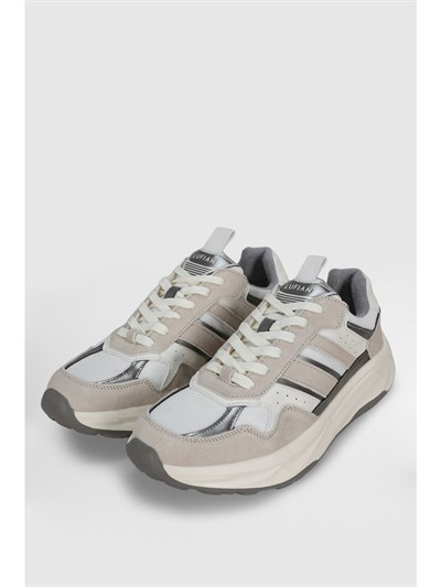 Lufian 112230235 Eduard Beyaz Erkek Günlük Sneaker