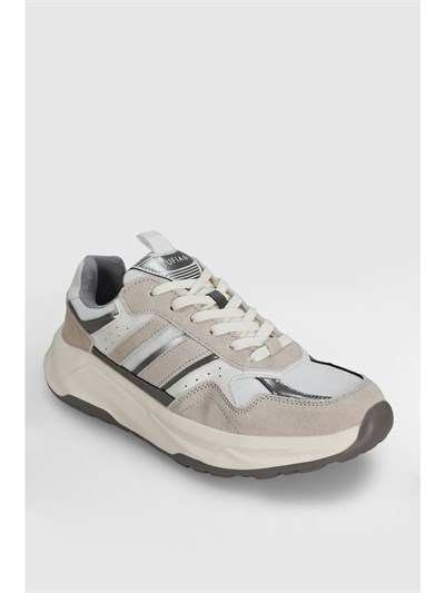 Lufian 112230235 Eduard Beyaz Erkek Günlük Sneaker