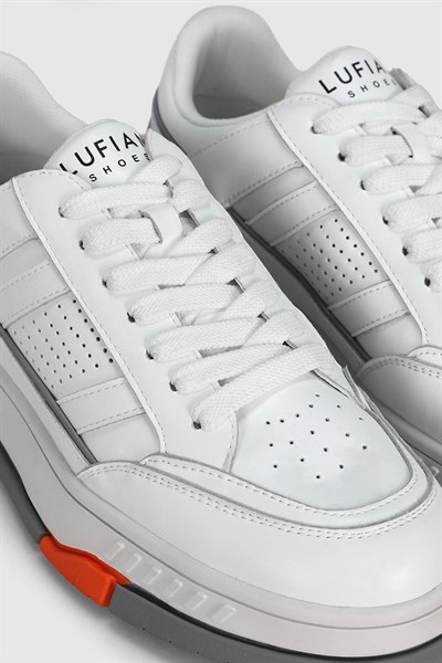 Lufian 112230238 Edwin Beyaz Erkek Günlük Sneaker
