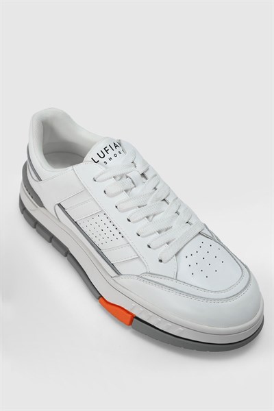Lufian 112230238 Edwin Beyaz Erkek Günlük Sneaker