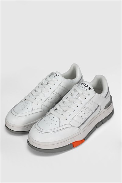 Lufian 112230238 Edwin Beyaz Erkek Günlük Sneaker
