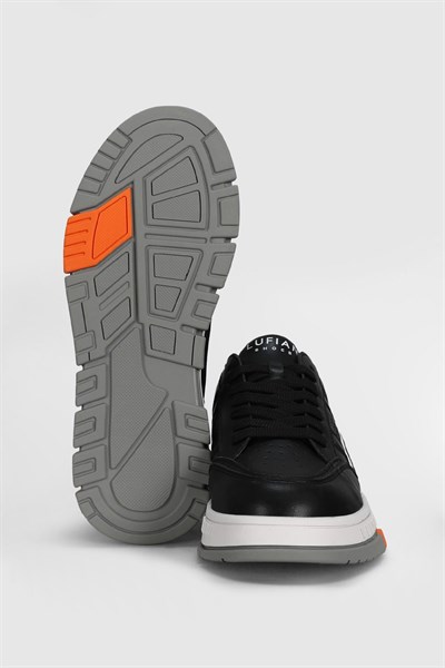 Lufian 112230238 Edwin Siyah Erkek Günlük Sneaker