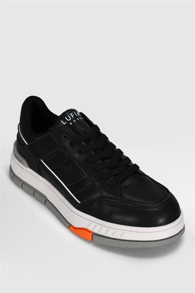 Lufian 112230238 Edwin Siyah Erkek Günlük Sneaker