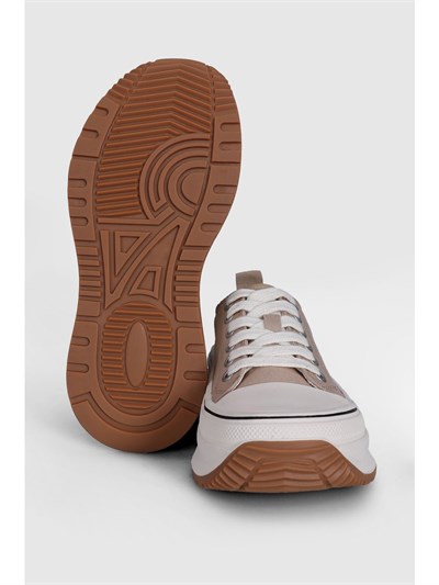Lufian 12130092 Shay Bej Kadın Günlük Sneaker