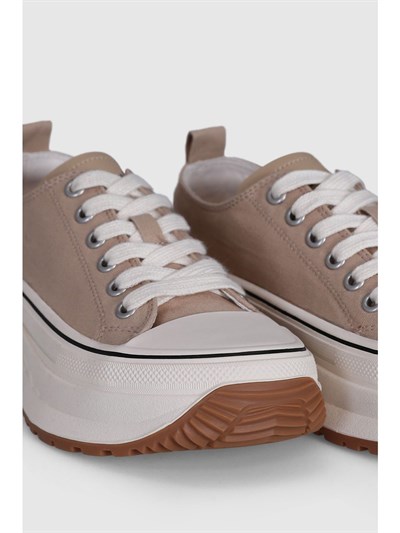 Lufian 12130092 Shay Bej Kadın Günlük Sneaker