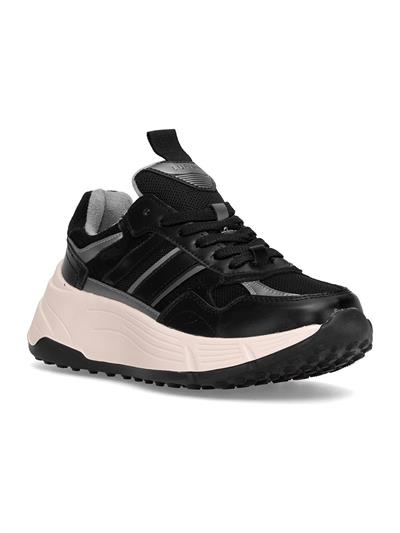 Lufian 122230033 Martına Siyah Kadın Günlük Sneaker