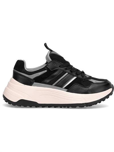 Lufian 122230033 Martına Siyah Kadın Günlük Sneaker