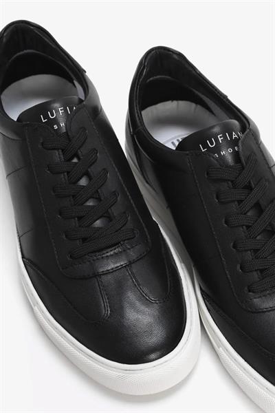 Lufian Josef 111230229 Siyah-Beyaz Erkek Günlük Sneaker