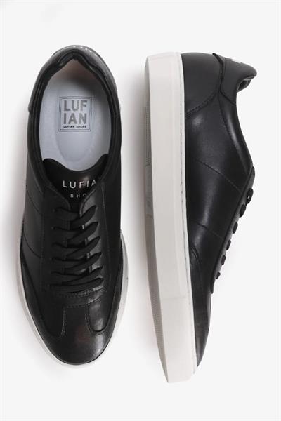 Lufian Josef 111230229 Siyah-Beyaz Erkek Günlük Sneaker