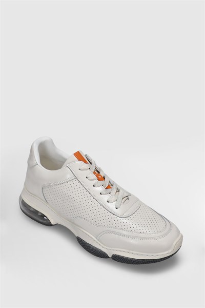 Lufian Luke 111230301 Beyaz Erkek Günlük Sneaker
