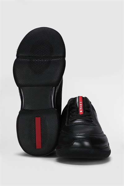 Lufian Luke 111230301 Siyah Erkek Günlük Sneaker
