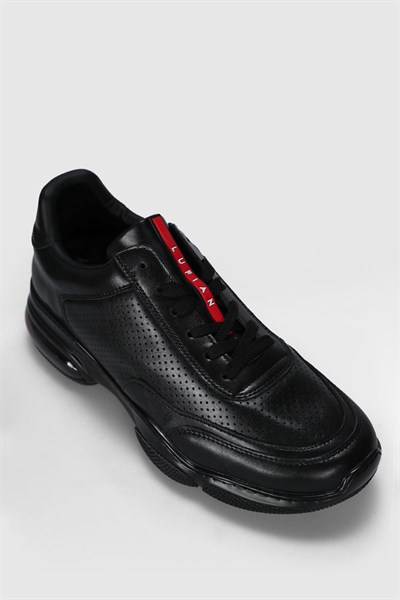 Lufian Luke 111230301 Siyah Erkek Günlük Sneaker