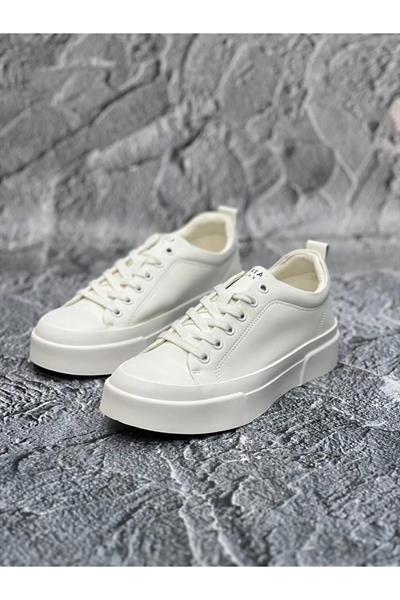 Lufian Mia 121230038 Beyaz Kadın Günlük Sneaker