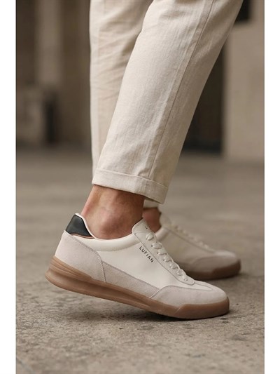 Lufian Milo 111230296 Beyaz Erkek Günlük Sneaker