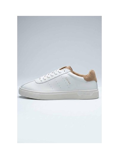 Lufian Paul 111230293 Erkek Deri Beyaz Sneaker