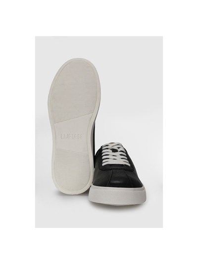 Lufian Paul 111230293 Erkek Deri Siyah Sneaker