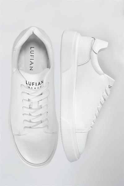 Lufian Tommy Beyaz Erkek Deri Sneaker