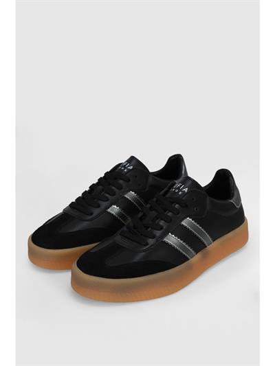 Lufian1112230234 Davıd Siyah Erkek Günlük Sneaker