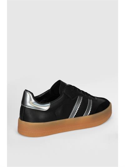 Lufian1112230234 Davıd Siyah Erkek Günlük Sneaker