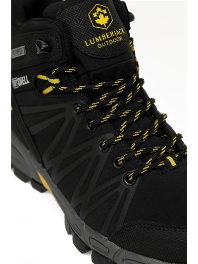 Lumberjack 102031773 Shell Hı G 5pr Siyah-Sarı Kadın Erkek Kışlık Waterproof Bot