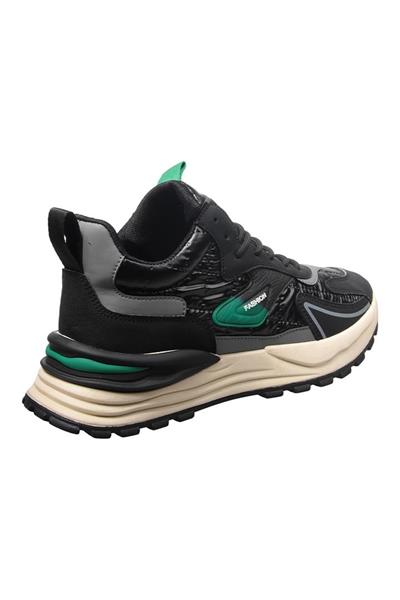 M.P 232-1235 Siyah-Gri Erkek Günlük Sneakers