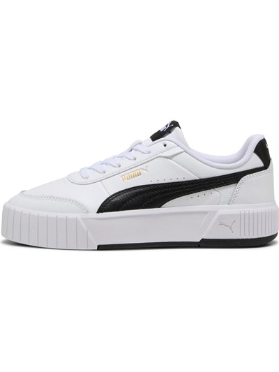Puma 402637-02 Carina Mia Beyaz - Siyah Kadın Günlük Snekaer