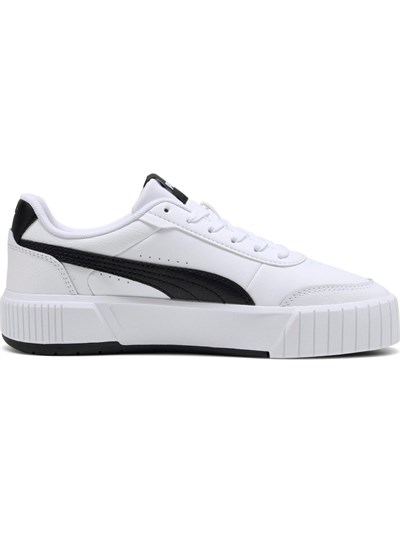 Puma 402637-02 Carina Mia Beyaz - Siyah Kadın Günlük Snekaer