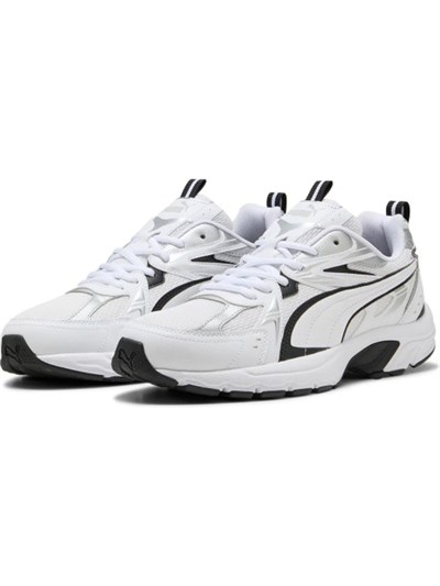 Puma Milenio Tech 402623-01 Beyaz-Siyah Erkek Günlük Sneaker