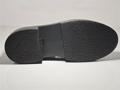 Tetri 030 Gerçek Deri El Yapımı Siyah Açma Casual Ayakkabı