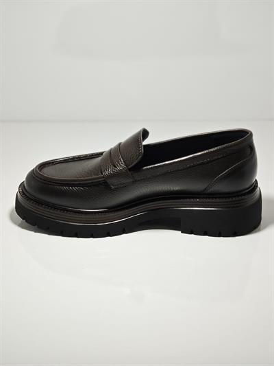 Tetri K416-1 Ramonelli Model Gerçek Deri El Yapımı Erkek Kahve Casual Ayakkabı