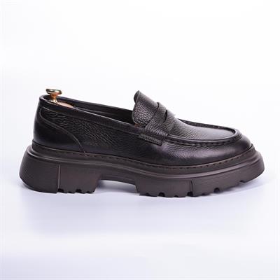 Tetri K416 Ramonelli Model Gerçek Deri El Yapımı Erkek Kahve Casual Ayakkabı