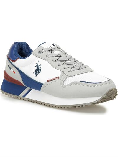 Us Polo 101952928 Ismos 5fx Beyaz Erkek Günlük Sneaker