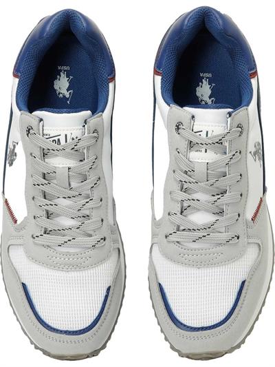 Us Polo 101952928 Ismos 5fx Beyaz Erkek Günlük Sneaker