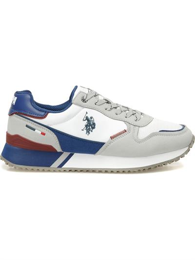 Us Polo 101952928 Ismos 5fx Beyaz Erkek Günlük Sneaker