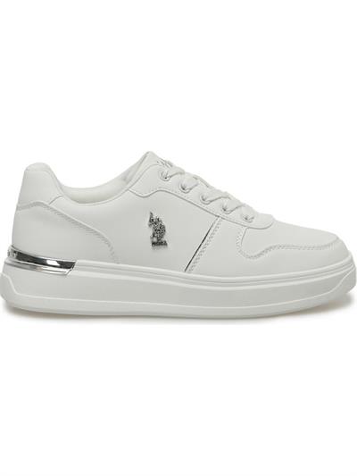 Us Polo ALKA 5FX 101946702 Beyaz Kadın Günlük Sneakers