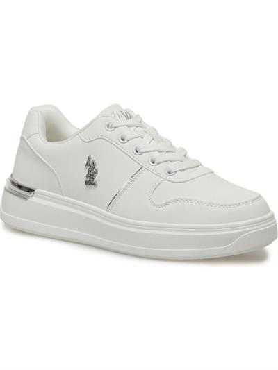 Us Polo ALKA 5FX 101946702 Beyaz Kadın Günlük Sneakers