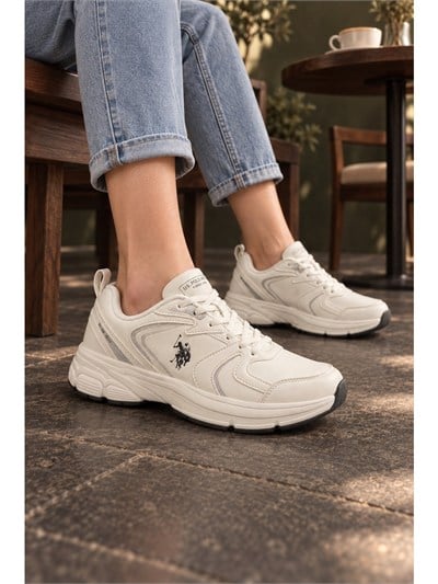 Us Polo Assn. Solen 6pr 102695863 Beyaz Kadın Günlük Sneaker