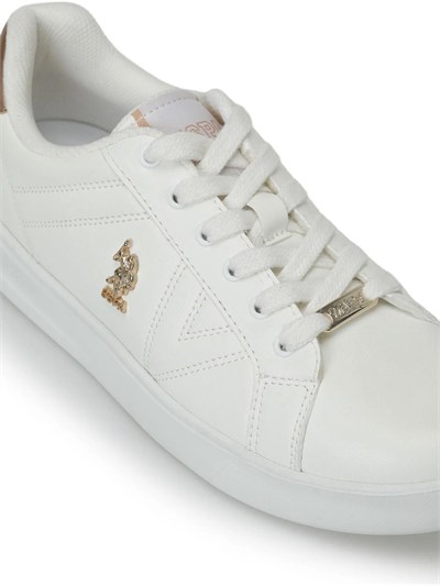 Us Polo Assn. Exxy 6pr 102695927 Beyaz Kadın Günlük Sneaker