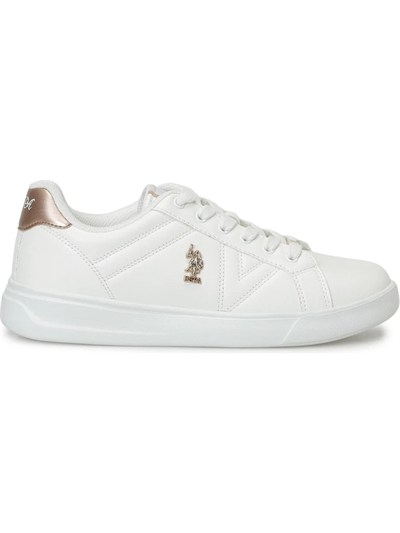 Us Polo Assn. Exxy 6pr 102695927 Beyaz Kadın Günlük Sneaker